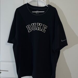 Black Duke University Blue Devils Nike Shooter Basketball Shirt 3XL Drifit Mens